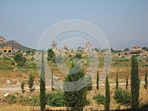 Ruins of the ancient city Ephes